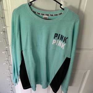 Teal long sleeve by PINK